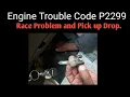 Engine Trouble Code P2299