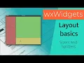 wxWidgets Layout basics for multiplatform GUI applications in C sizers and splitters