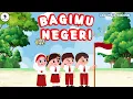 Download Lagu Bagimu Negeri - Lagu Wajib Nasional Cipt. Kusbini (Video Lirik) Song of Kids