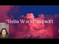 Swift Beginner Lesson 1 Hello World in Swift Swift 5