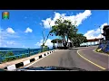 Download Lagu Menikmati Pemandangan Indah Dari Dalam Mobil di Jalan Raya Tepi Pantai Senggigi Lombok