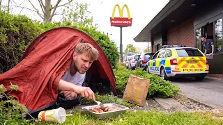 Living in McDonald s Drive Thru Until I Get Caught