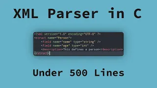 XML Parser in C Start to Finish
