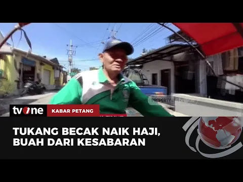 Akhirnya, Seorang Tukang Becak Naik Haji setelah 37 Tahun Menabung