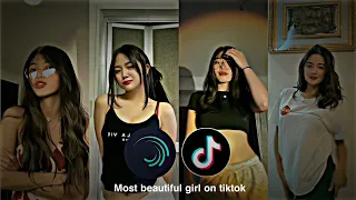 cute girls edit compilation tiktok viral video 2025 tiktok best edit alightmotion edit cutegirl