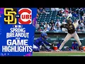 Padres vs Cubs - 2026 Spring Breakout Highlights