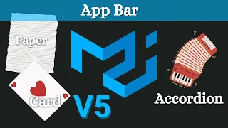 Material UI 5 Tutorial - Learn Paper Cards App Bar and Accordion