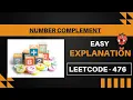 476 Number Complement Leetcode 476 Java Hindi Easy explanation code Wizard