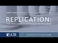 Replication The Challenge of Reproducing Research