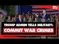 Download Lagu US war secretary encourages military to commit war crimes, as Trump threatens 'enemy within' USA