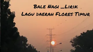 Download Bale nagi Lirik (Lagu Daerah Flores Timur)_Andrey Arief(cover) MP3