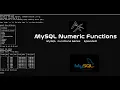 MySQL Numeric Functions MySQL Functions ARBX Codex 2019