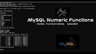 MySQL Numeric Functions MySQL Functions ARBX Codex 2019