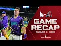 Dodgers vs D-backs Game Highlights 26 MLB Highlights Arizona Diamondbacks