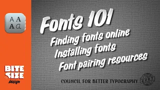 Fonts 101 Finding fonts online installing fonts with FontBook and font pairing sources