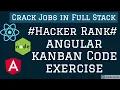 Angular Kanban Board HackerRank Test