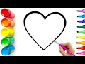 How to Draw a Vibrant Heart Easy Step-by-Step Tutorial