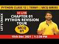 Python Class 12 Chapter 1 Important MCQ s Python Revision Tour - 1
