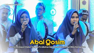 muhasabatul qolbi abal qosim lailatus sholawat pernikahan khozin u0026 nilna