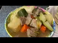 How to make Salvadoran beef soup