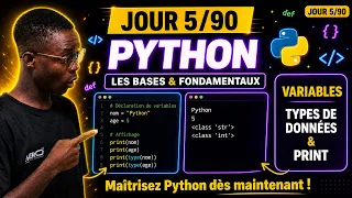 Day 5 Python Programming Basics - Variables Types Listes