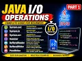 Java Part 1 System in System out Scanner BufferedReader BufferedWriter PrintWriter