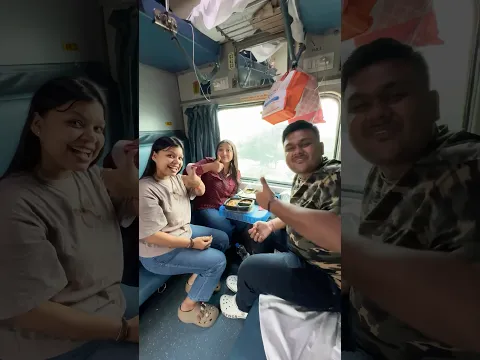 Train mein khana mangaya easy 😲 #shorts #train #viral