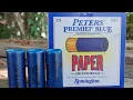 Paper Shotgun Shells - Peters Premier Blue Shotshells