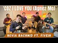 Download Lagu 'Coz I Love You - Agnez Mo || Cover by Novia Bachmid ft James Adam.