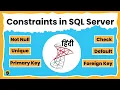 Master SQL Server Constraints in Minutes with This Easy Hindi Tutorial