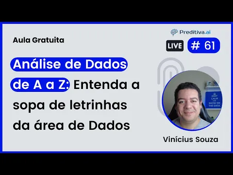 Download MP3 Live #61 - Análise de Dados de A a Z: Entenda a sopa de letrinhas da área de Dados