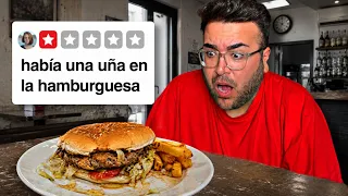 PROBÉ EL PEOR RESTAURANTE DE MI CIUDAD