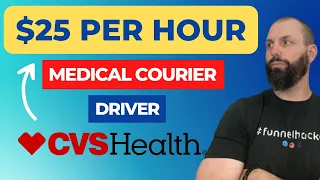 25 An Hour As A CVS Medical Courier Delivery Driver