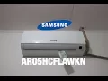 Samsung mini-split type air conditioner model AR05HCFLAWKN