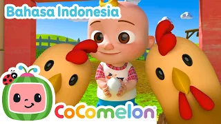 Di Peternakan Bersama JJ! | CoComelon Bahasa Indonesia - Lagu Anak Anak | Nursery Rhymes
