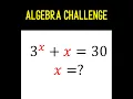 How to Solve Equations using the Lambert W or Product Log Function ALGEBRA Challenge