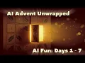 AI Advent Calendar Week 1 Walkthrough - Building Using AI Tools at BC Law