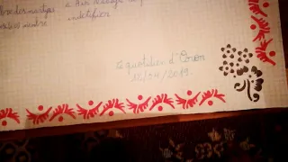 مشروع السنة الثالثة متوسط بالفرنسية حول تحطم الطائرة العسكرية ببوفاريك 