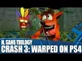 Video di Crash Bandicoot N. Sane Trilogy - First Look At Crash 3: Warped on PS4!
