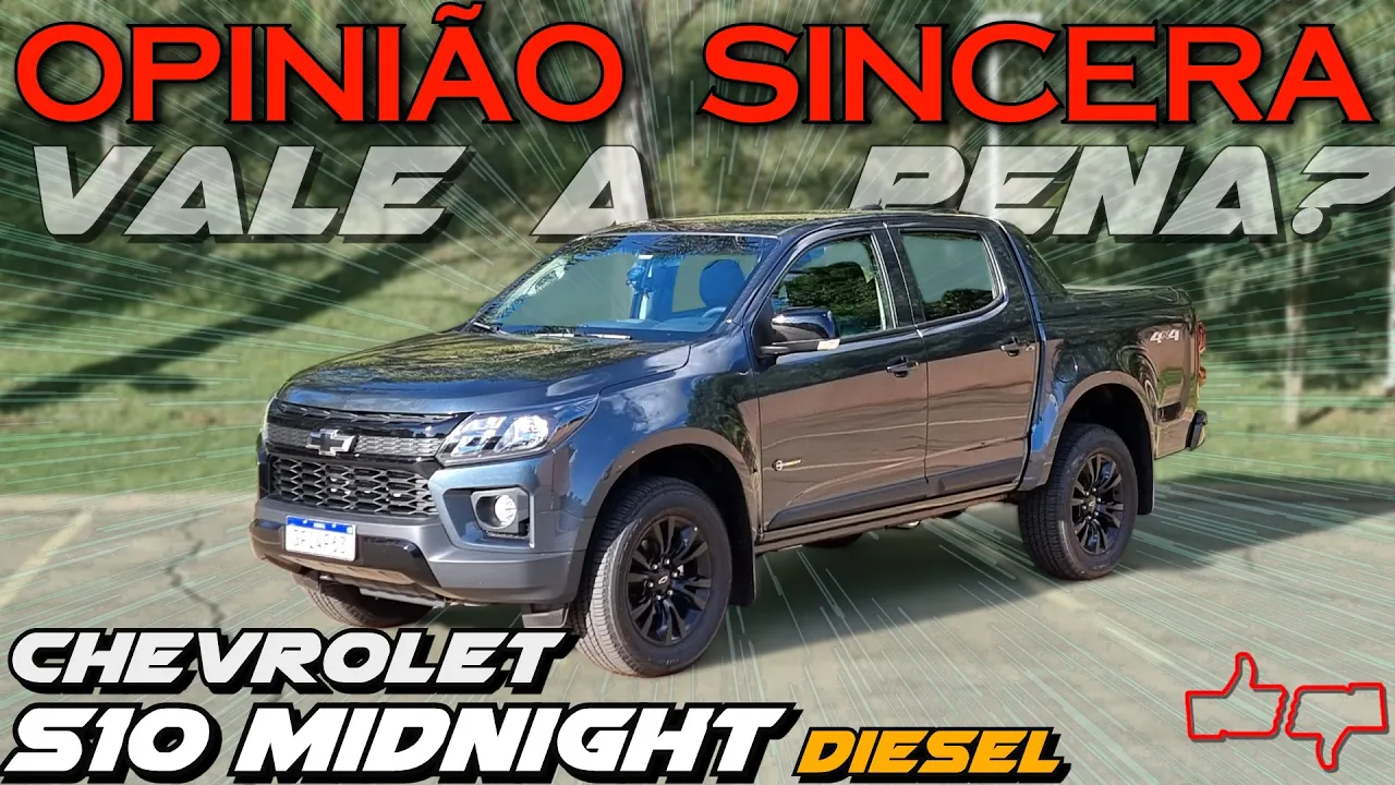 Nova Chevrolet S10 Midnight: VALE A PENA? Melhor versão da PICAPE DIESEL? Teste e visita à Agrishow