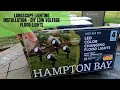 Landscape Lighting Installation in 20 min - DIY low voltage floodlights
