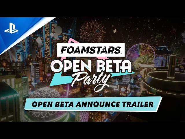 Foamstars - Open Beta Party Announce Trailer | PS5 &amp; PS4 Games
