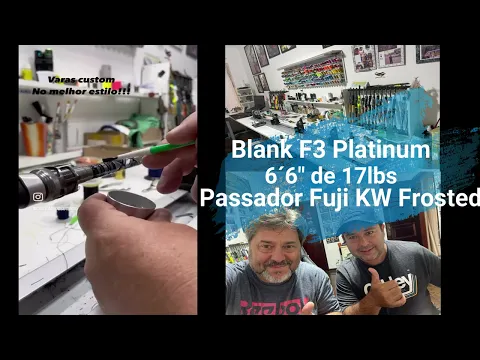 Download MP3 Vara Goiano Custom Blank F3 Platinum 17lbs