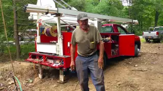 CHECKING OLD WATER WELL FOR VOLUME AND RECOVERY