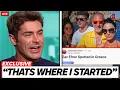 Zac Efron SPEAKS ON How A New York Fashion Week After Party FORCED Him Into The Yacht Boy Life
