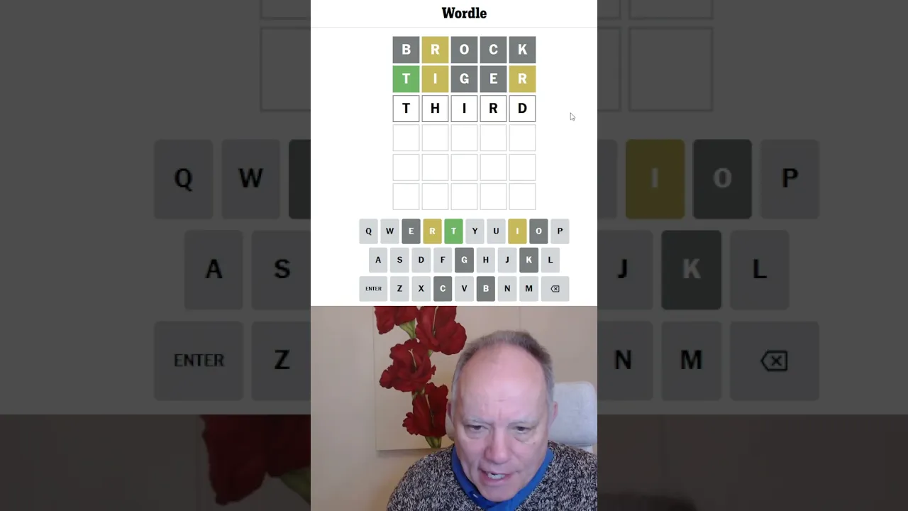 Wordle in a Minute - 3rd January 2024