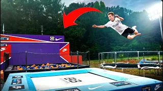 We Tested The Worlds Best Backyard Trampoline Park! Ft *Hero DW & Bob Reese*