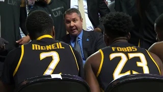 Towson Men s Basketball Clips Delaware in the Final Seconds
