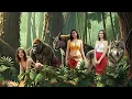 Girls Stranded In Life Million Years Ago Met King Kong And Faced To Prehistoric Tiger Wolf Ancestors