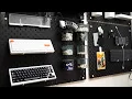 Desk Setup Organization The IKEA Skadis Pegboard